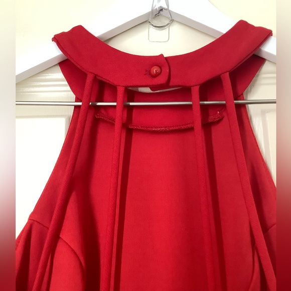 Windsor Open Back Formal Red Dress Size S - Picture 4 of 6